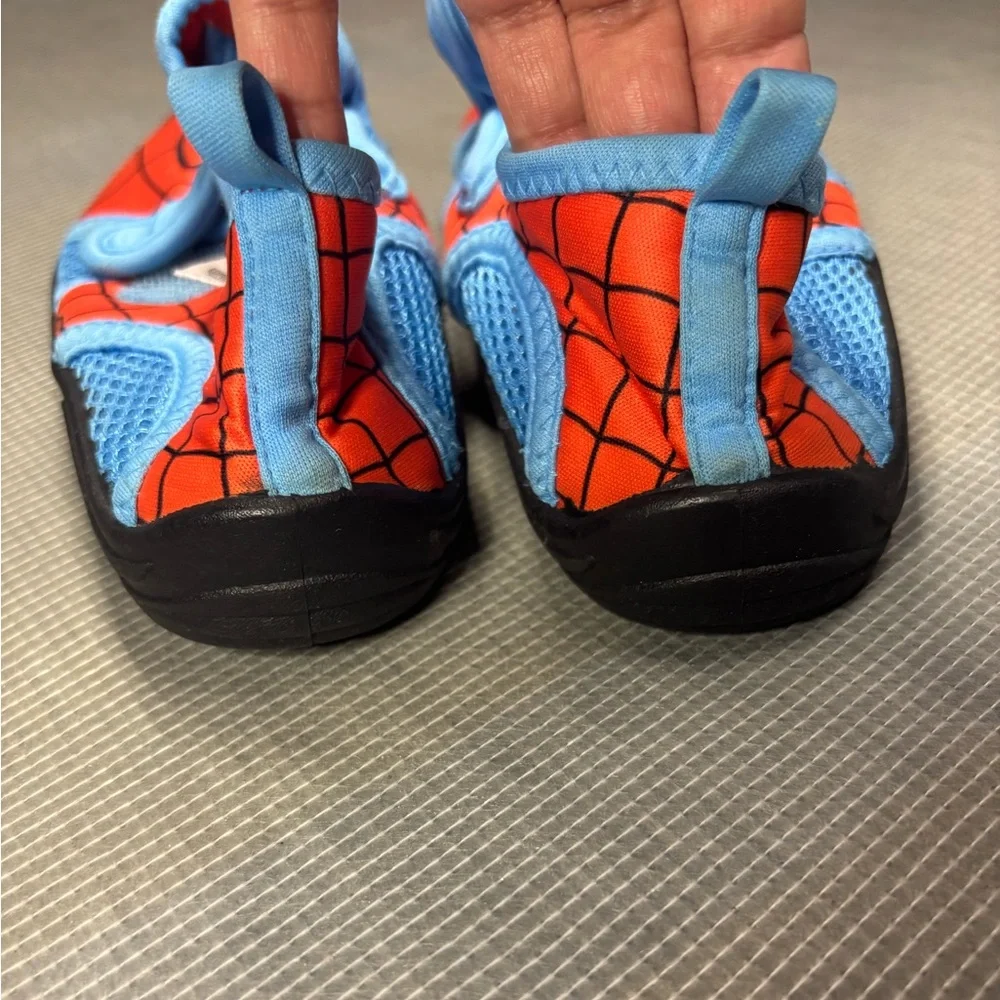 Disney Store Marvel Spider-Man Kids Water Shoes Aqua Socks Size US 13